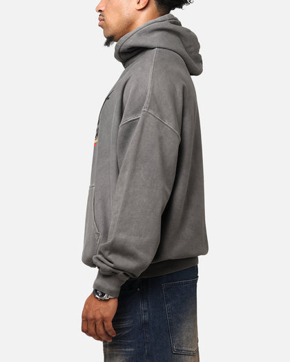 Saint Morta Adrenaline Boxy Hoodie Washed Charcoal