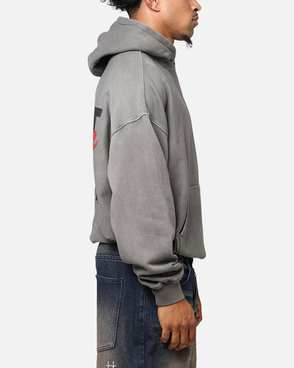 Saint Morta Forever Boxy Hoodie Washed Charcoal
