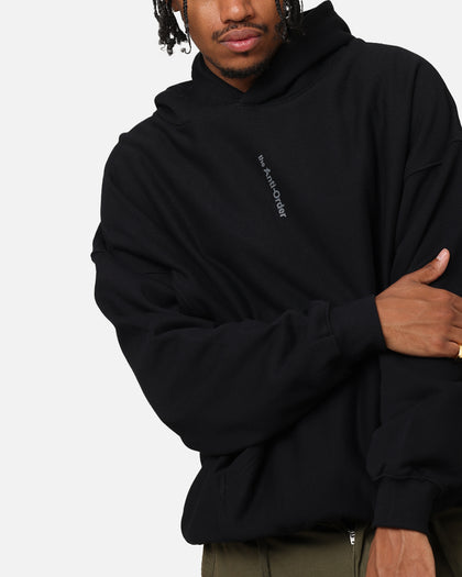 The Anti Order Process Boxy Hoodie Black