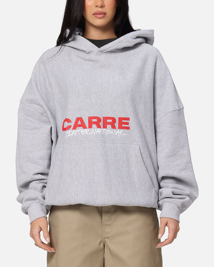 Carre Handdrawn Hoodie Light Marle