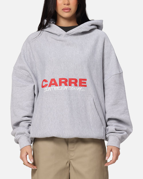 Carre Handdrawn Hoodie Light Marle