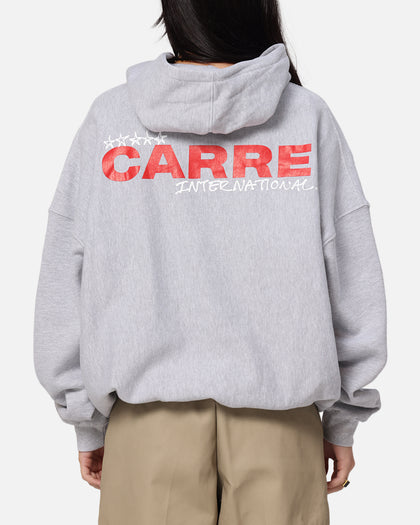 Carre Handdrawn Hoodie Light Marle