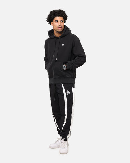 Saint Morta Fallen Rising Boxy Hoodie Vintage Black