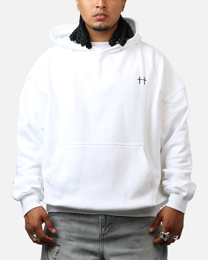 Saint Morta Maiden Boxy Hoodie White