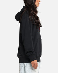 Jordan Essentials Loopback Fleece Pullover Hoodie Black/Red