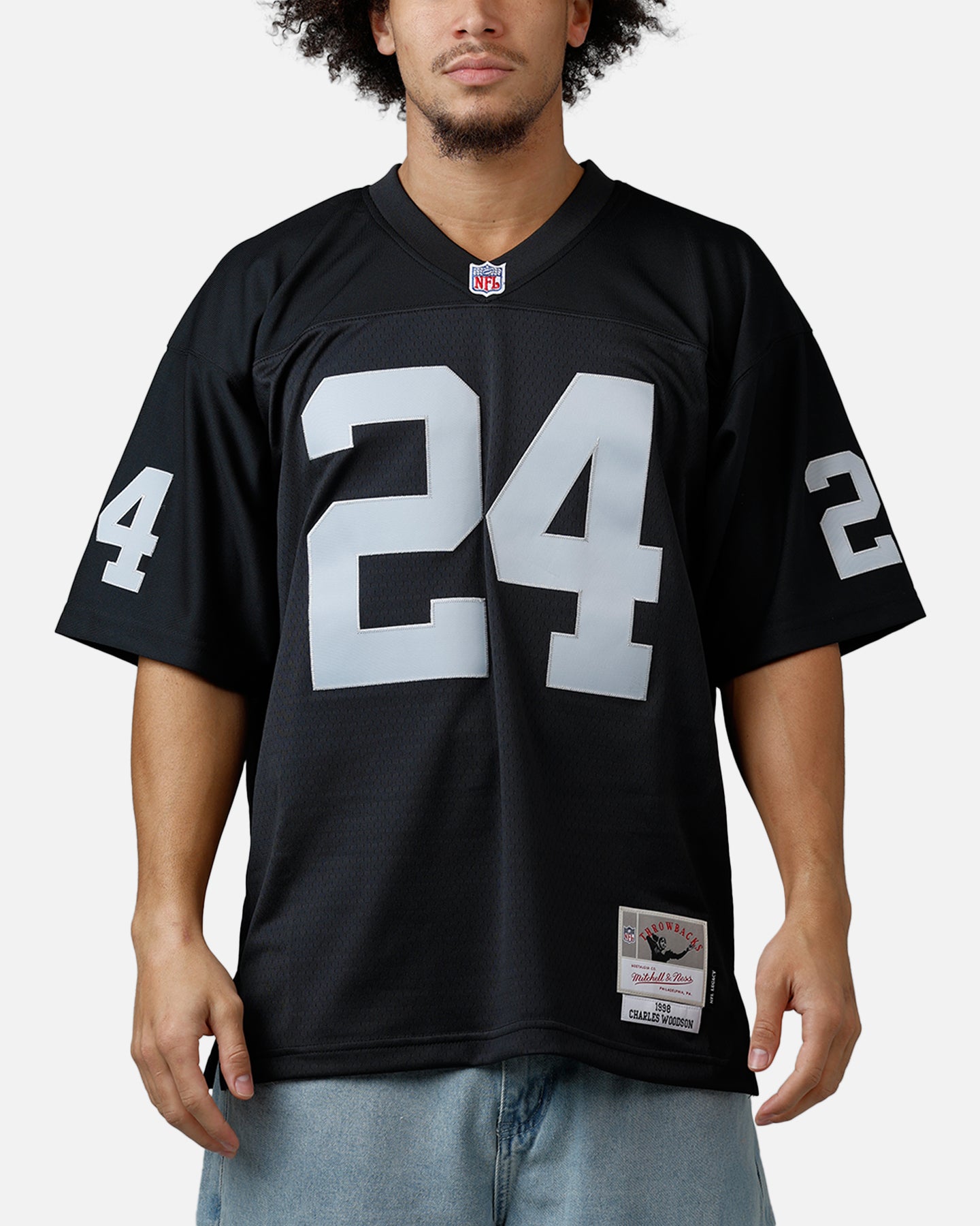 Mitchell & Ness Las Vegas Raiders Charles Woodson #24 1998 Legacy