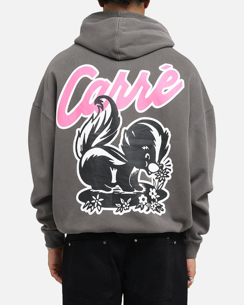 Carre Pepe Hoodie Washed Charcoal