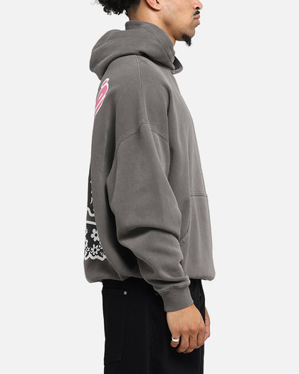 Carre Pepe Hoodie Washed Charcoal