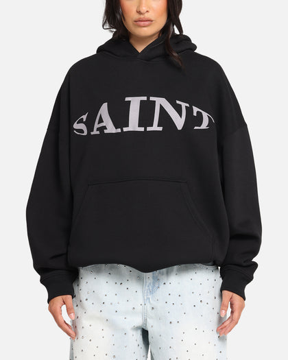 Saint Morta Vision Boxy Hoodie Black