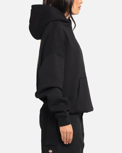 The Anti Order Anti Collegate Boxy Hoodie Black
