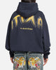 The Anti Order Anti Collegate Boxy Hoodie Navy