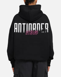 The Anti Order Ryuken Boxy Hoodie Black