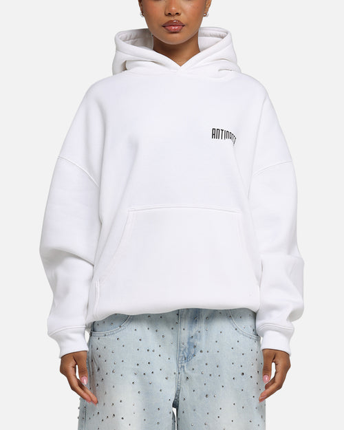 The Anti Order Ryuken Boxy Hoodie White