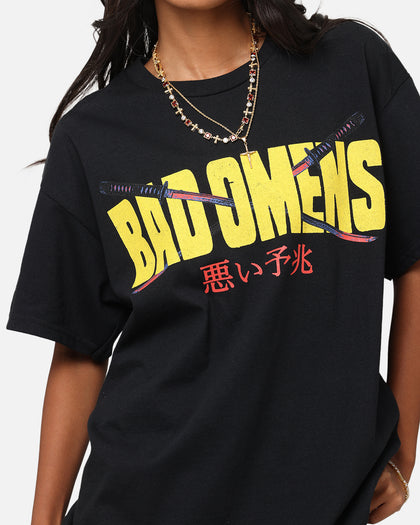 Bad Omens Samurai Girl T-Shirt Black
