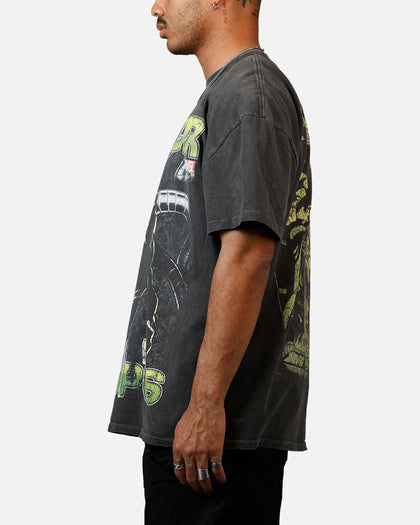 Goat Crew Marvel Villians Doctor Octopus Heavy T-Shirt Black Wash