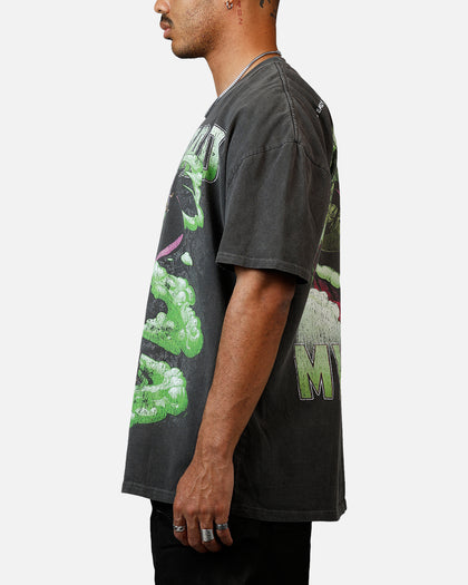 Goat Crew Marvel Villians Mysterio Heavy T-Shirt Black Wash