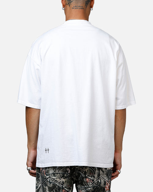 Saint Morta Heavens Mock T-Shirt White