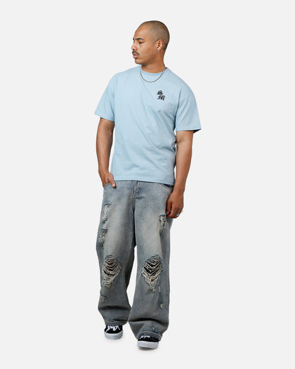 Saint Morta Nothing Is Forever Drop T-Shirt Slate Blue