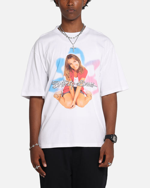 Britiney Spears Britney T-Shirt White