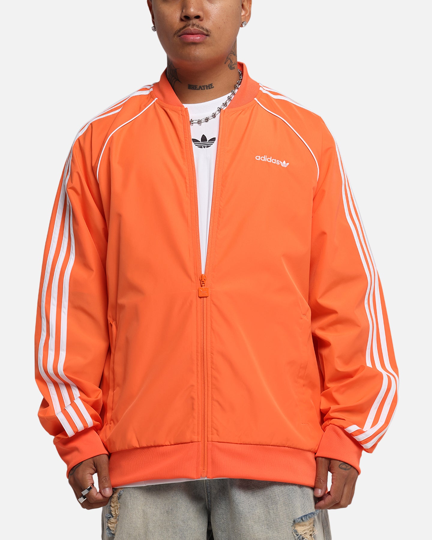 Adidas Archive Track Jacket Orange | Culture Kings NZ