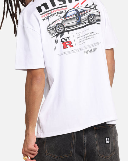 Key Street Nismo R34 GTR T-Shirt White