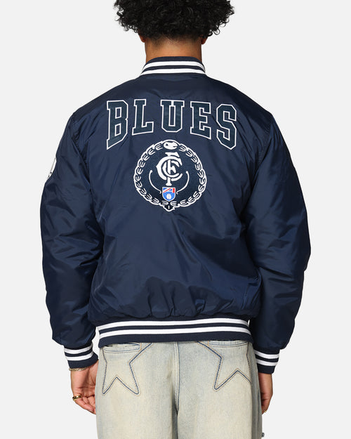 Mitchell & Ness Carlton Blues Team Bomber Jacket Navy