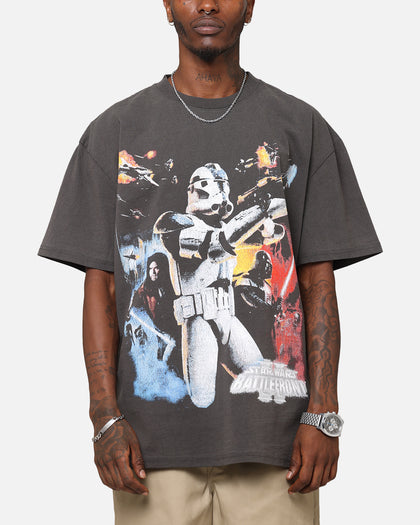 American Thrift Star Wars Battlefront 2 Heavy T-Shirt Black Wash