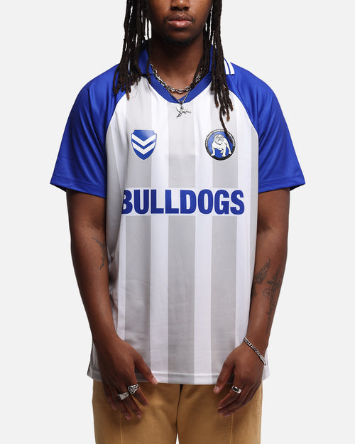 Bleacher Athletic Canterbury-Bankstown Bulldogs NRL 1908 Collared T-Shirt Official Team Colour