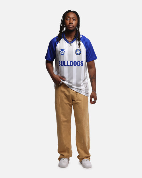 Bleacher Athletic Canterbury-Bankstown Bulldogs NRL 1908 Collared T-Shirt Official Team Colour