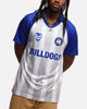 Bleacher Athletic Canterbury-Bankstown Bulldogs NRL 1908 Collared T-Shirt Official Team Colour