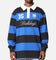 Bleacher Athletic Canterbury-Bankstown Bulldogs NRL Stripe Rugby Polo Shirt Official Team Colour