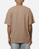 XXIII Rib Knit T-Shirt Tan Marle