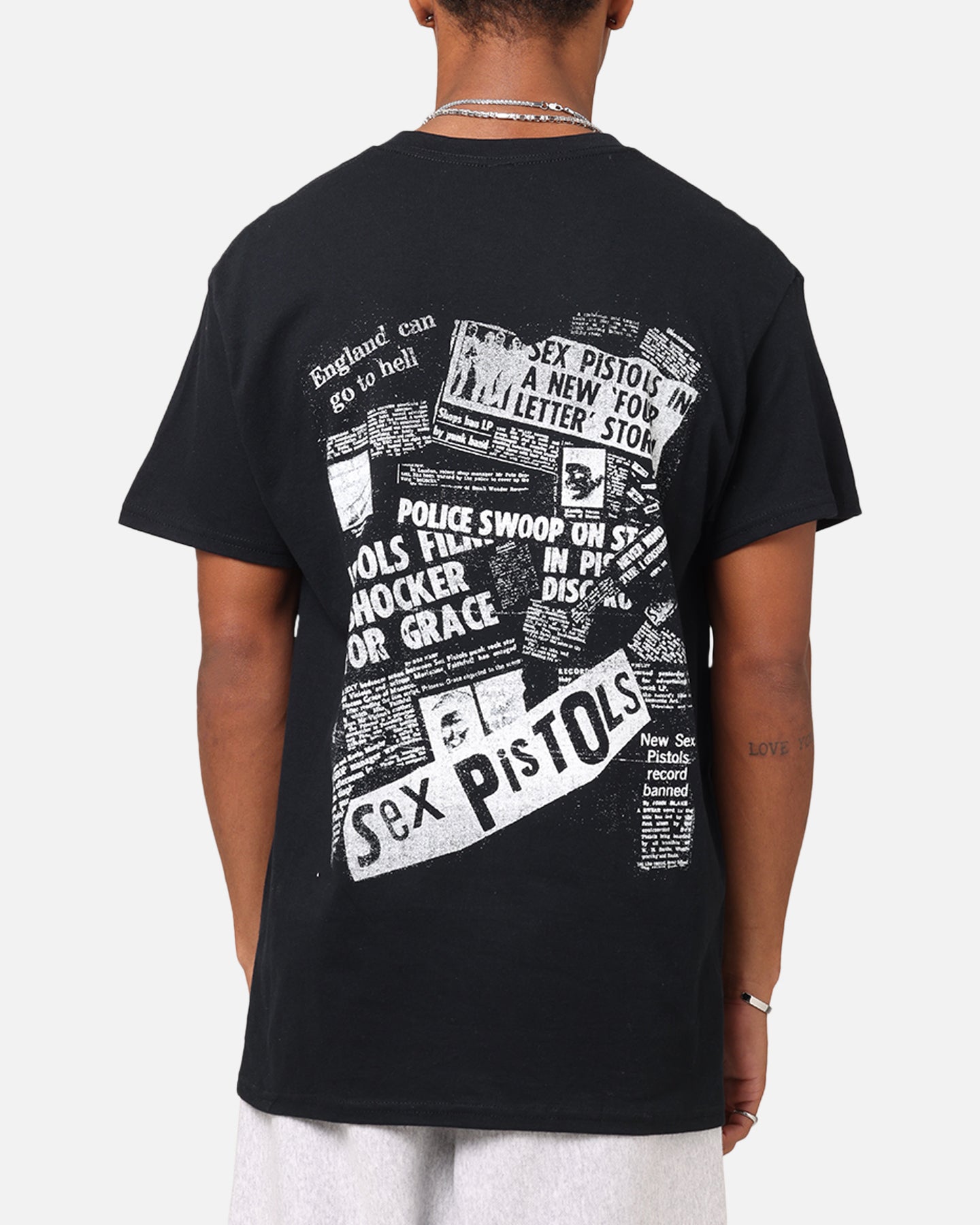 Sex Pistols Anarchy In The UK T-Shirt Black | Culture Kings NZ Sex Pistols Anarchy In The UK T-Shirt Black | Culture Kings NZ