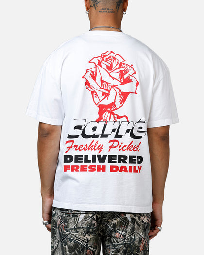 Carre Freshly Picked Heavyweight T-Shirt White