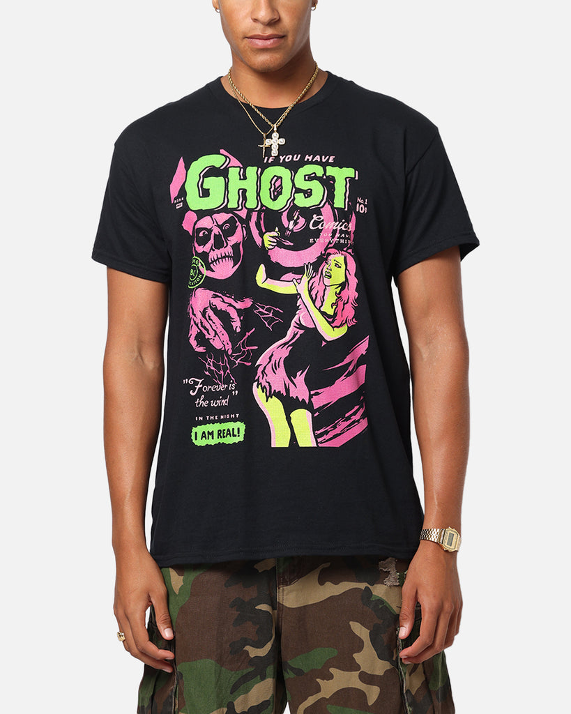 Ghost Comic T-Shirt Black | Culture Kings NZ
