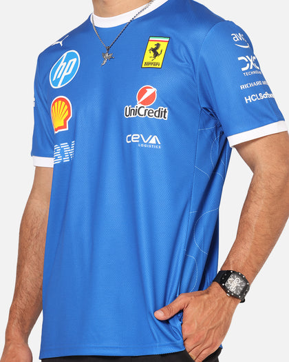 Puma X Scuderia Ferrari Monza T-Shirt Steer Blue