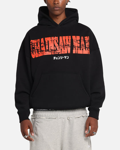 Goat Crew X Chainsaw Man Premium Hoodie Black