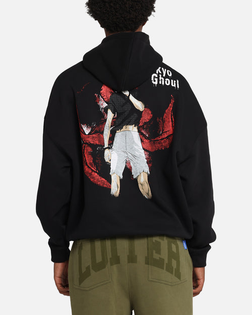 Goat Crew X Tokyo Ghoul Kaneki Premium Hoodie Black