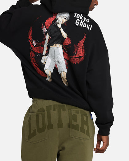 Goat Crew X Tokyo Ghoul Kaneki Premium Hoodie Black