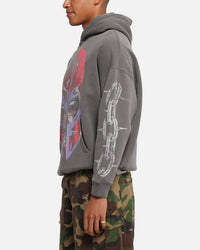 73Studio Marvel X-Men Magneto Premium Hoodie Washed Charcoal