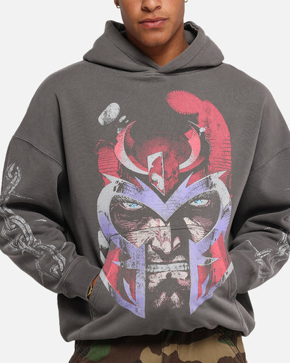 73Studio Marvel X-Men Magneto Premium Hoodie Washed Charcoal