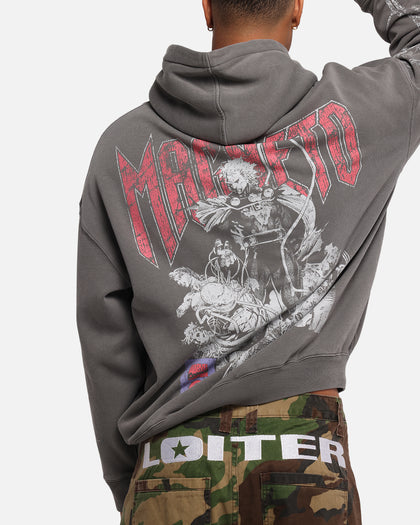 73Studio Marvel X-Men Magneto Premium Hoodie Washed Charcoal