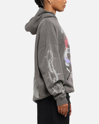 American Thrift Marvel X-Men Magneto Premium Hoodie Washed Charcoal