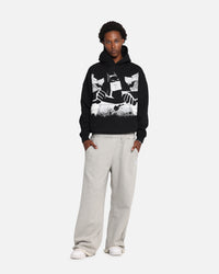 American Thrift X DC Batman The Animated Premium Hoodie Black