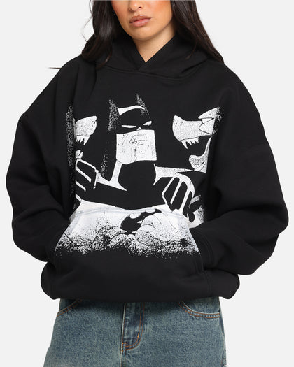 American Thrift X DC Batman The Animated Premium Hoodie Black