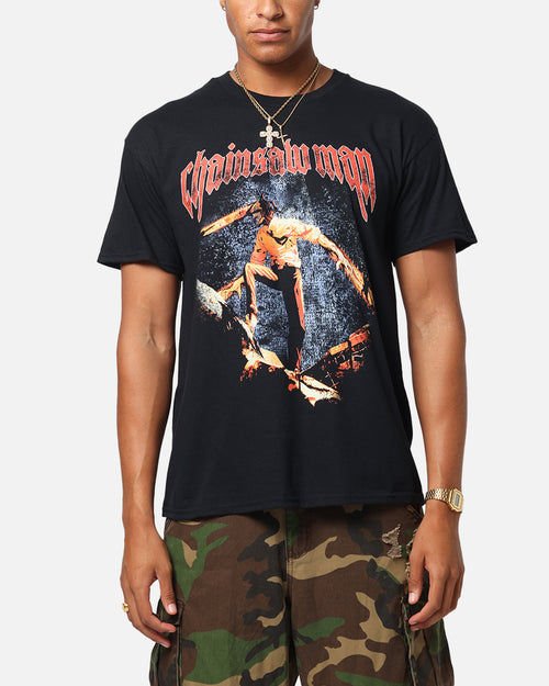 Goat Crew X Chainsaw Man T-Shirt Black