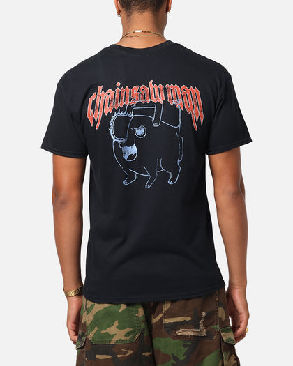 Goat Crew X Chainsaw Man T-Shirt Black