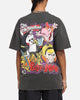 American Thrift X Cartoon Network Grim Adventures Heavy T-Shirt Black Wash