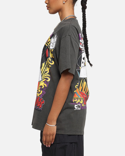 American Thrift X Cartoon Network Grim Adventures Heavy T-Shirt Black Wash