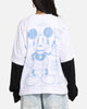 73Studio Disney Mickey Prototype II Long Sleeve T-Shirt White